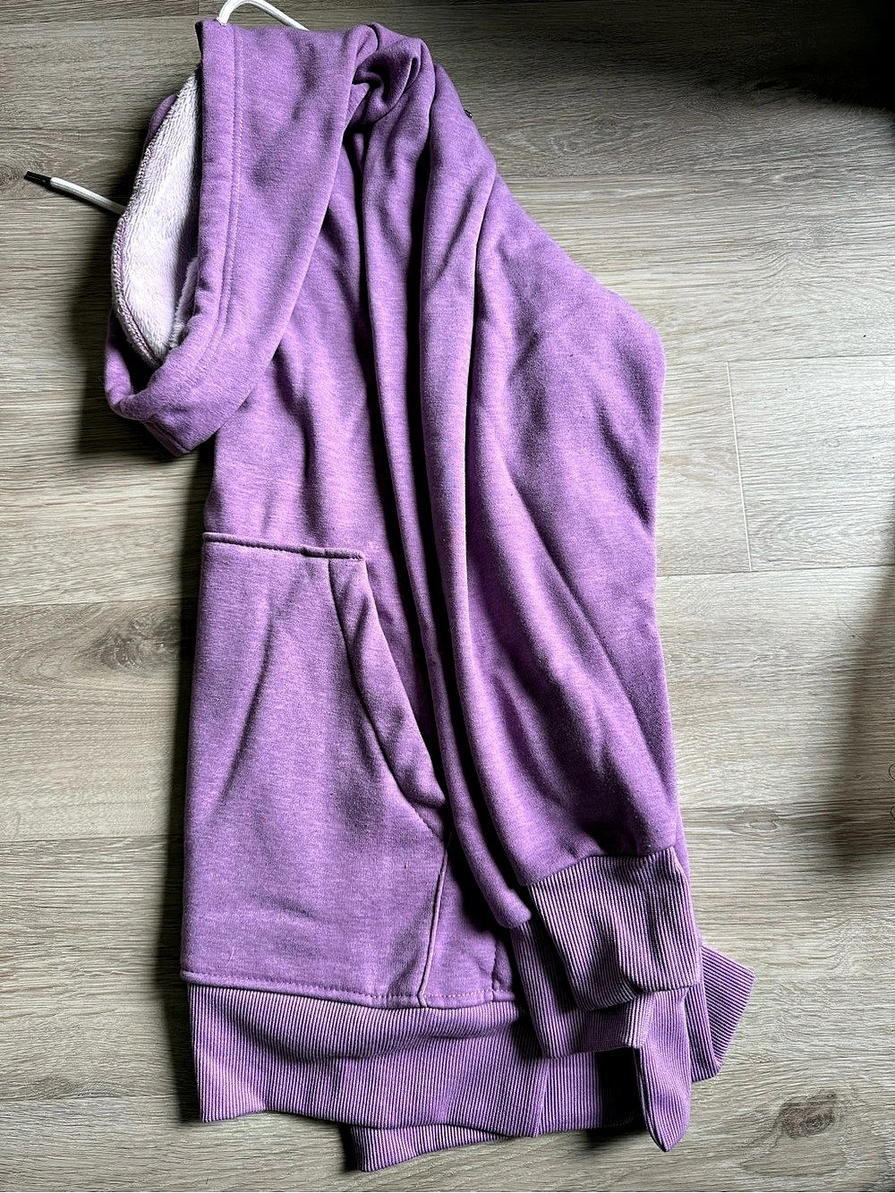 Purple Pullover Hoodie Like New